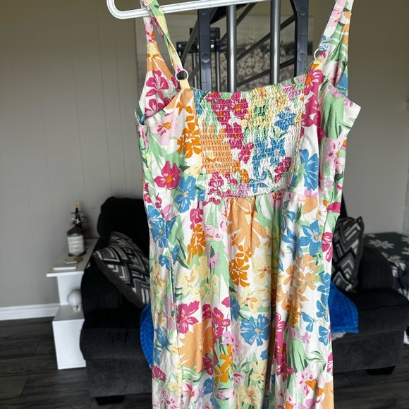 Old Navy Fit ‘n Flare Floral Mini Dress - Picture 5 of 6